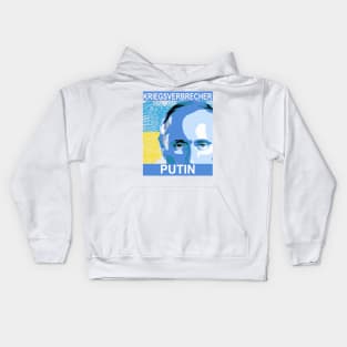 Kriegsverbrecher Putin Kids Hoodie